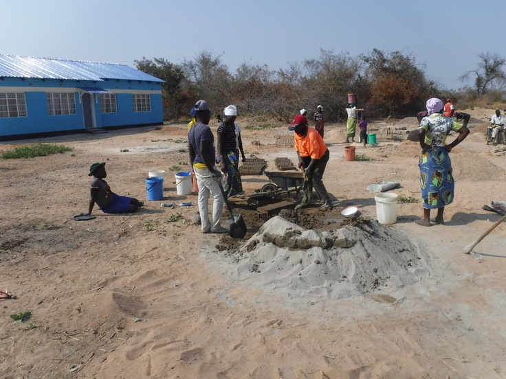 ジンバブエ　学校建設