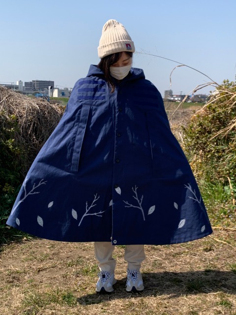 着用モデル：150㎝　45㎏　Ｓサイズ　ブルー