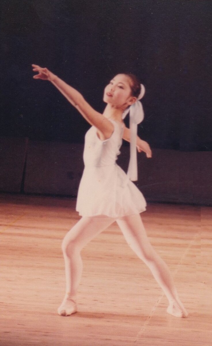 小学生時代のバレエ