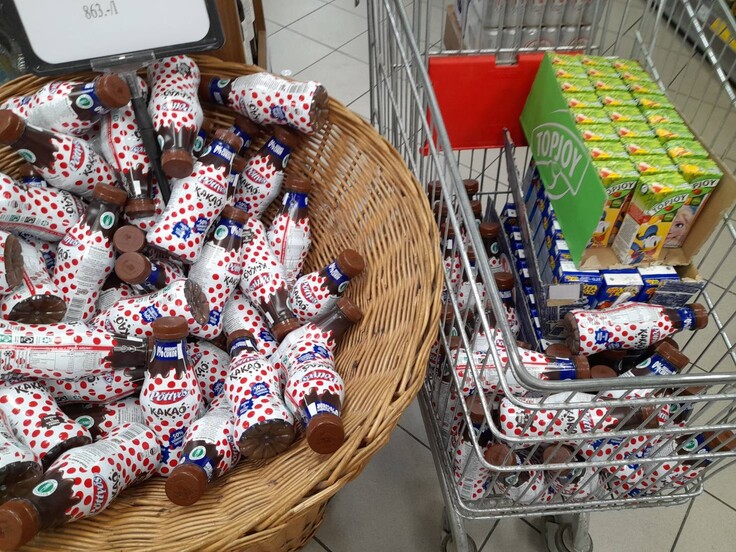 カカオとジュース