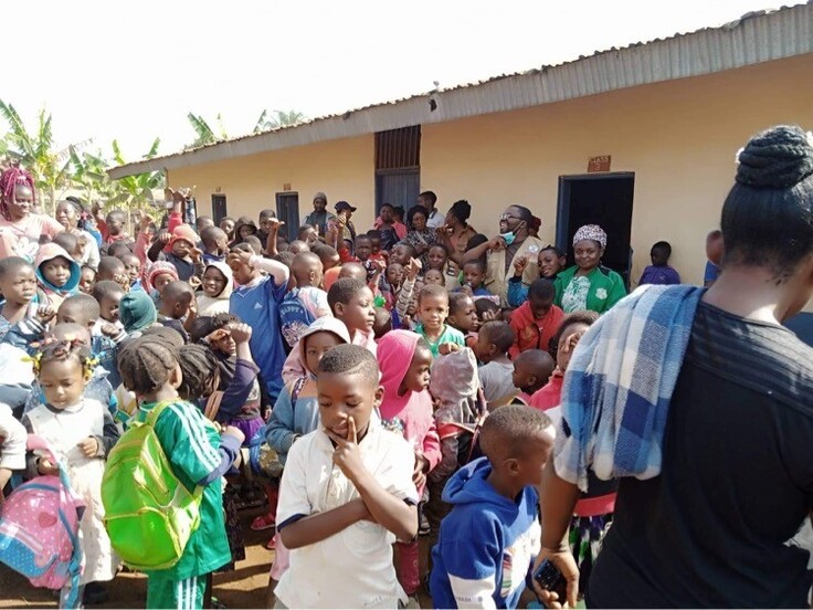 キンビ村の子どもたち