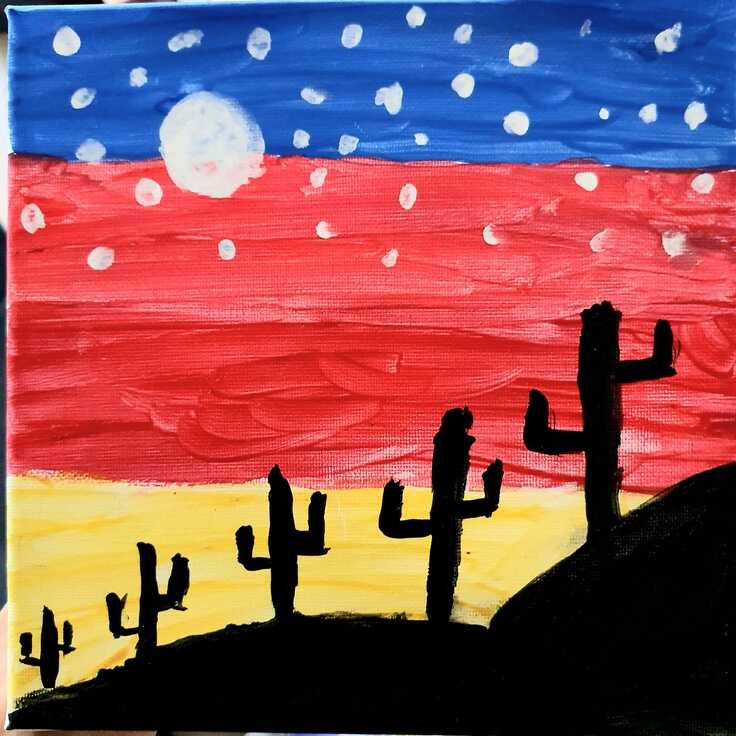 ウクライナの女の子が描いてくれた絵