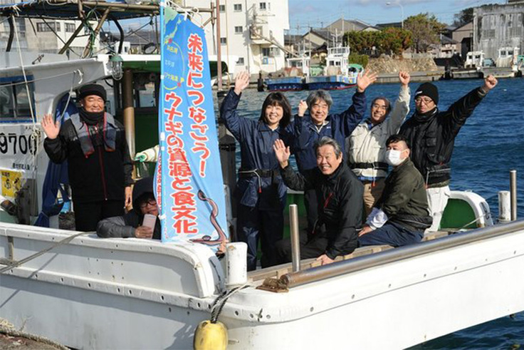 浜名湖発 親うなぎ放流連絡会のメンバー