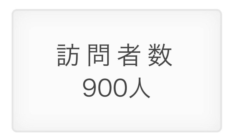 祝９００人 ご利用様・ご家族様・スタッフが笑顔で居られるデイ