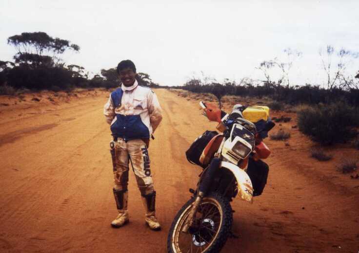 オーストラリア　ギブソンデザートにて