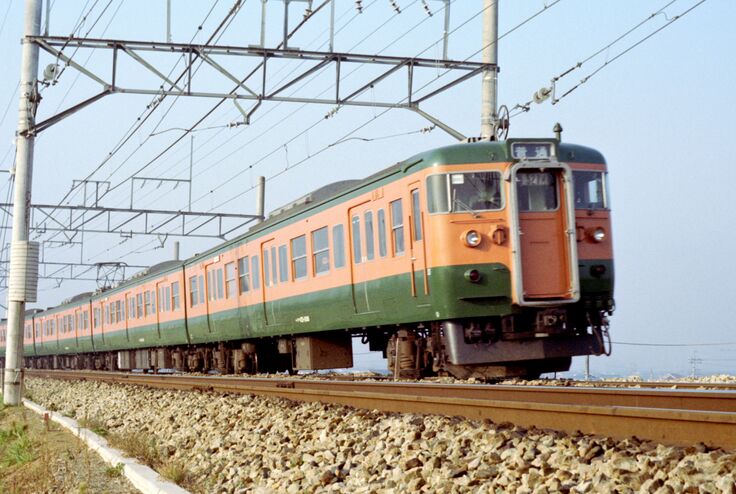 登場間もない頃の「クハ115-1106」