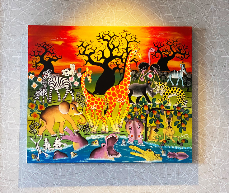 TOBEZOO ROOM ティンガティンガ