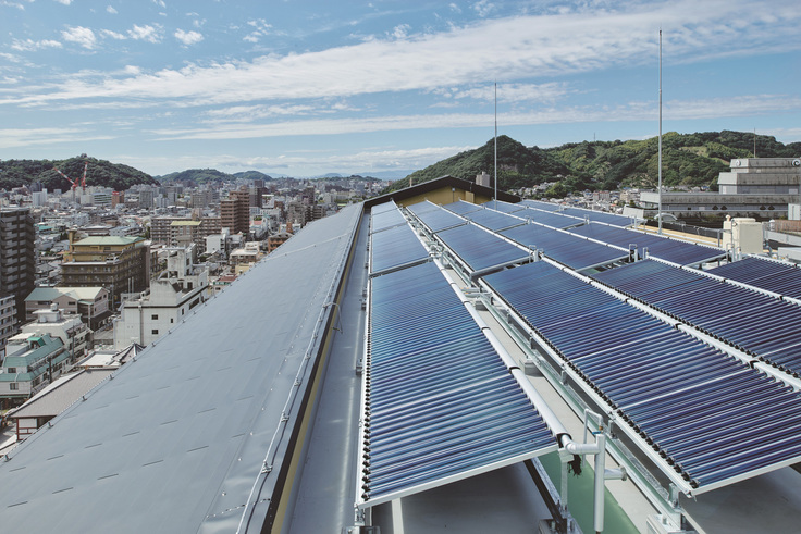 太陽光集熱パネル