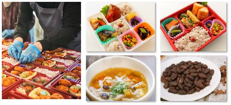 提供予定の食品例