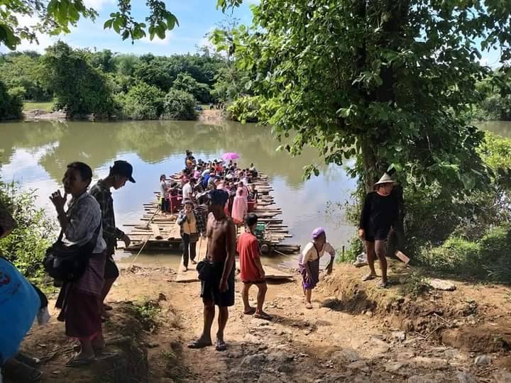 タイ国内：ミャンマーから逃れてきた人々