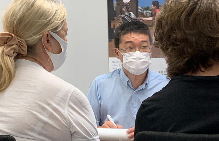 面談の様子
