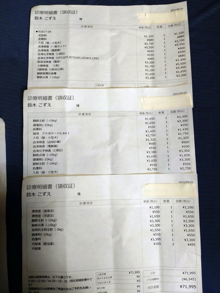 病院から資料の掲載の許諾は頂いております