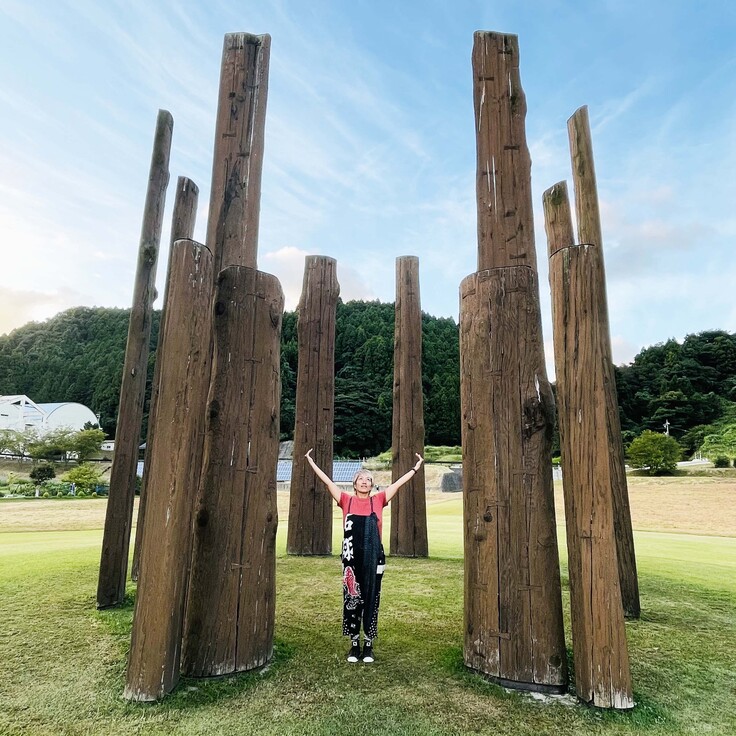 縄文真脇遺跡に視察