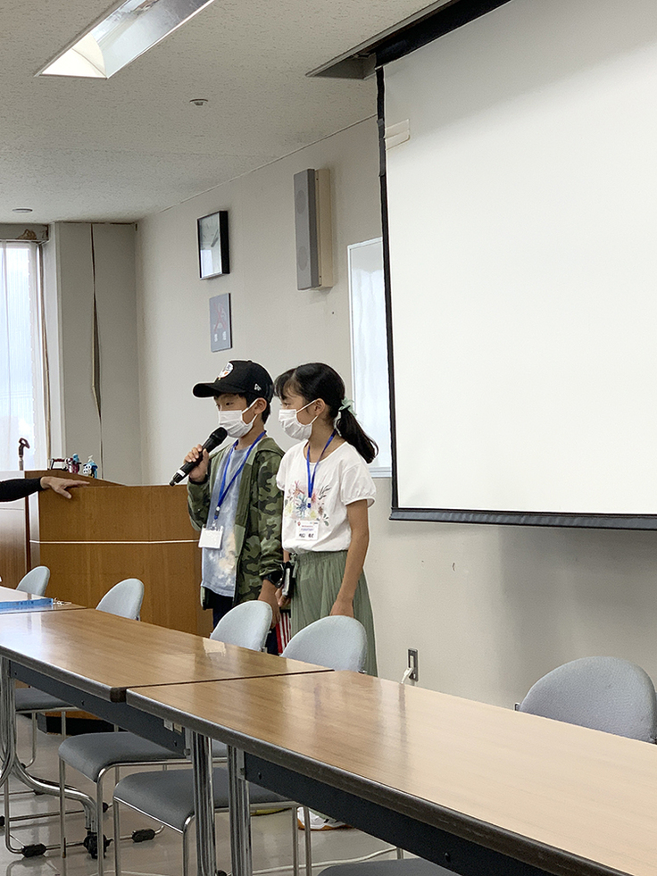 PRは苦手ですが、頑張ってやっていました。