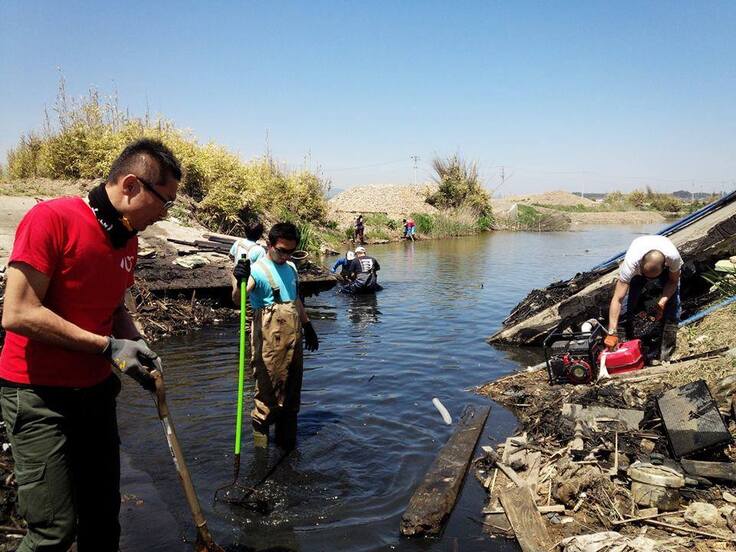 福興浜団の活動（行方不明者の捜索）