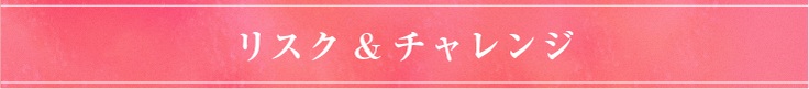 リスク&チャレンジ