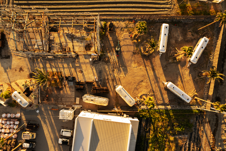 KAWAUCHI TOWN建設中