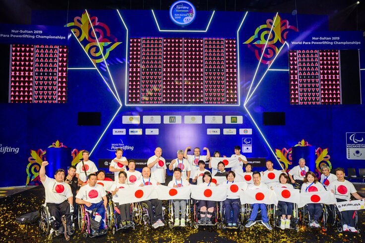 2019 世界選手権日本代表 集合写真（撮影：西岡浩記）