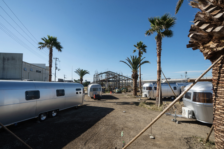 カワウチタウン建設中