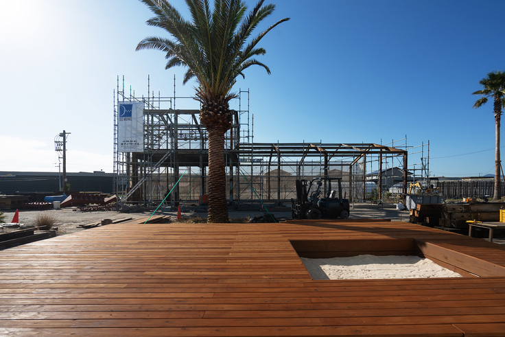 カワウチタウンウッドデッキ