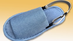 主に義足の方に向けたスリッパ・サンダル飛散防止補助具 のトップ画像