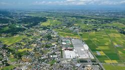 町制施行50周年を記念して、吉見町の夜空を花火で のトップ画像