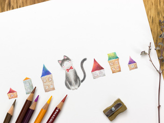 「夢や想い、宝物や今を」大切に生きる子猫の絵本を作りたい