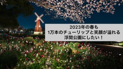 2023年も浮間公園に1万本のチューリップを！@都立浮間公園 のトップ画像