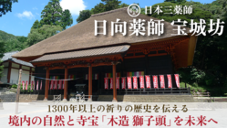 日本三薬師 日向薬師宝城坊｜美しい境内と寺宝「獅子頭」を守りたい のトップ画像