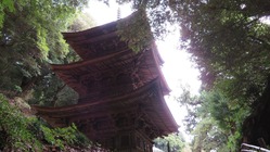 国指定重要文化財　三重塔屋根応急修理ご協力のお願い のトップ画像