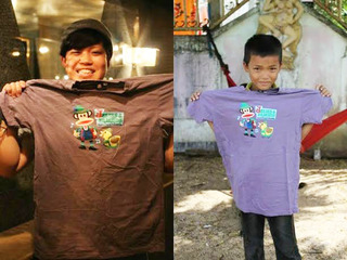 想いが詰まったTシャツをフィリピンの被災者キャンプに届けたい！