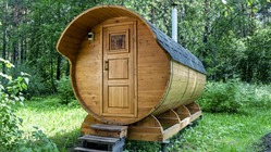 香住に新設、グランピング場に潮風でととのうバレルサウナを設置したい のトップ画像