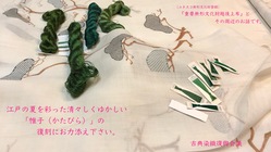江戸の夏を彩った「帷子（かたびら）」の復刻にご協力下さい。 のトップ画像