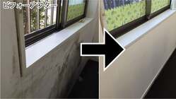 壁紙を張り替えないで再生させる安価でエコな事業 のトップ画像