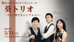 本格クラシックをつくばに！学生無料の演奏会を開催したい のトップ画像