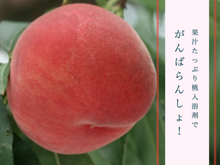 福島県の桃はおいしくて安全！入浴剤にしてイメージを変えたい