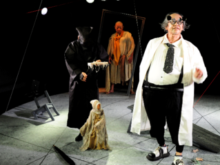 熟練役者と若き糸あやつり人形遣いが天願版カリガリ博士を公演！ のトップ画像