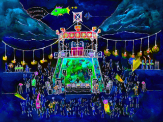 古家電楽器の祭ばやしで踊る！『電磁盆踊り大会』を開催したい！ のトップ画像