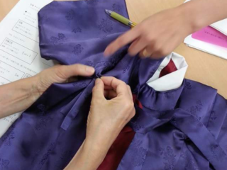 朝鮮通信使の衣裳と道具を日本の方々と共に作り行列を再現！ のトップ画像