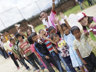 ネパールの孤児院の子どもたちに運動会で希望と笑顔を届けよう！