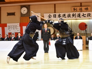 剣士がしのぎを削る「全日本選抜剣道七段選手権大会」の継続を！ のトップ画像
