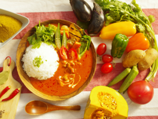 おいしい！で繋がる障がい者支援"採れたて有機野菜の絶品カレー" のトップ画像