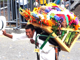 修好110周年！コロンビア最大の花祭りを日本の和紙で再現したい のトップ画像