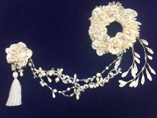 川俣シルクを使ったウエディングアクセサリーを全国の花嫁さまへ のトップ画像