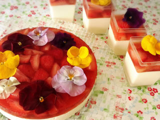 頑張っている女性のご褒美に。花とフルーツの美スイーツ のトップ画像