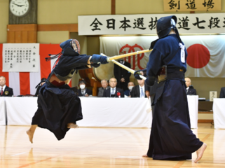 著名な剣士が集う舞台「全日本選抜剣道七段選手権大会」の継続を