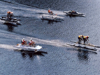 ソーラー・人力ボートレース大会で協会記録に挑戦します のトップ画像