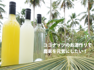 ココナッツの花蜜蒸留酒を世界のお酒に！農家の生活を豊かに！ のトップ画像