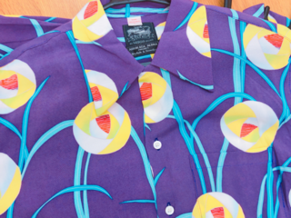 ハワイのメーカーとコラボして製作した和柄友好親善アロハシャツ のトップ画像