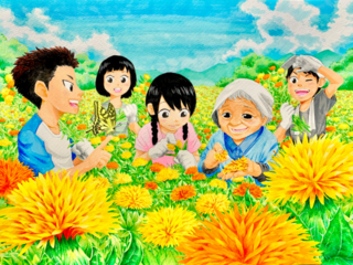 山形の「紅花文化」を未来に繋ぐ、講演と展示会を開催。 のトップ画像